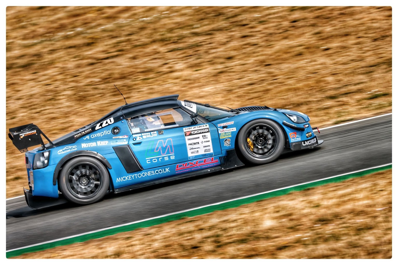 Dean Riley Racing VX220 side profile
